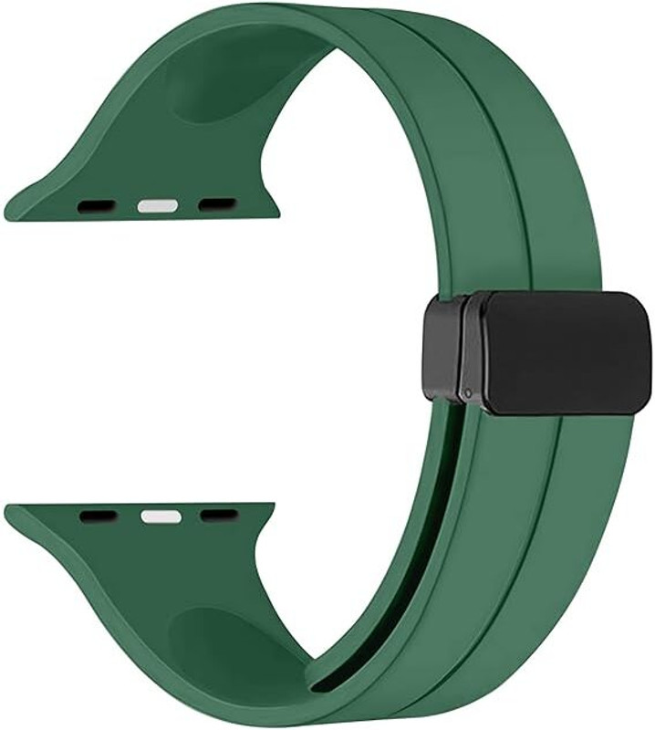 guoi Magnet Buckle Belt for Watch Series Ultra/SE/7/6/5/4/3/2/1 Fits in 42/44/45/49mm Smart Watch Strap(Mullti Color)