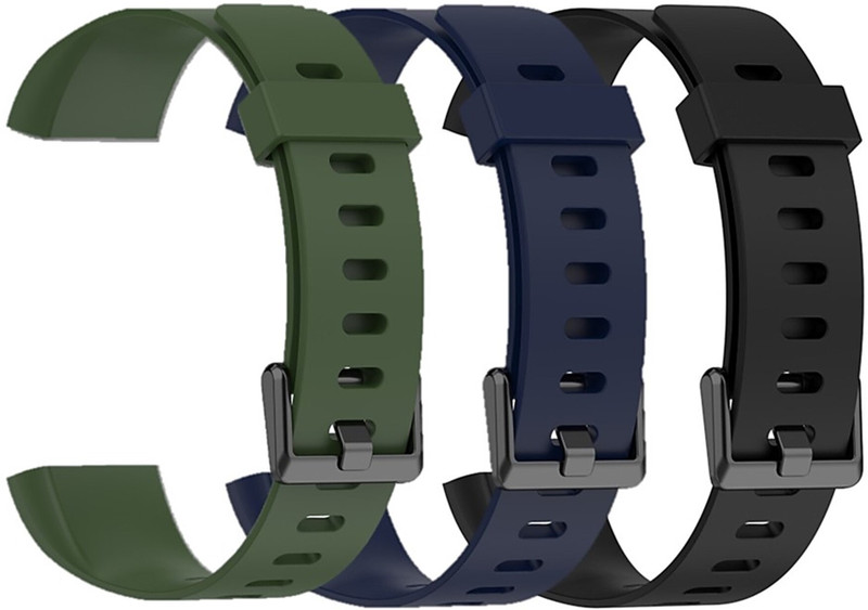 Flipkart SmartBuy Bands fits in Realme Bands RMA183 Combo Straps Compatible For REALME BAND RMA183 Smart Band Strap(Mullti Color)