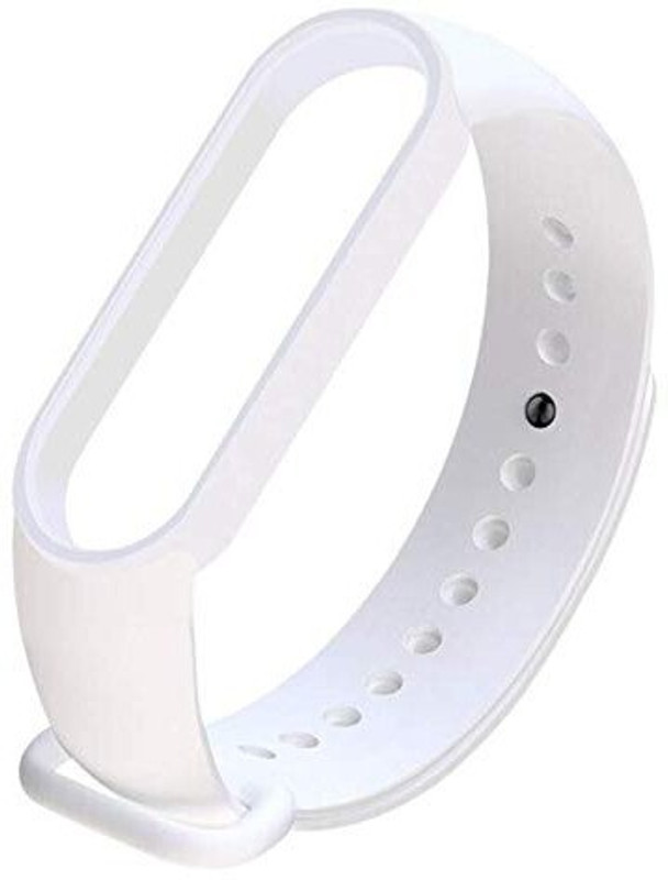 UNQT Mi Band 5/ 6 Replacement (Not Compatible with Mi Band 3/4)- White Smart Band Strap(White)