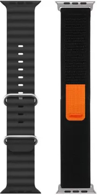Priavy Smart Watch Strap Belt Men & Women, Adjustable Strap for Ultra Watch 49mm, Series 8 / 7 45mm, Series 6 / 5 / 4 44mm, Series 3 / 2 / 1 42mm, T800 Ultra, Watch 8 Ultra, i8 Pro Max, W26, T800,T900,T10,I8 pro,I7 pro,S8, Ultra watch 8,Watch 9, (All Types Of Straps-Watch NOT Included) Smart Watch S