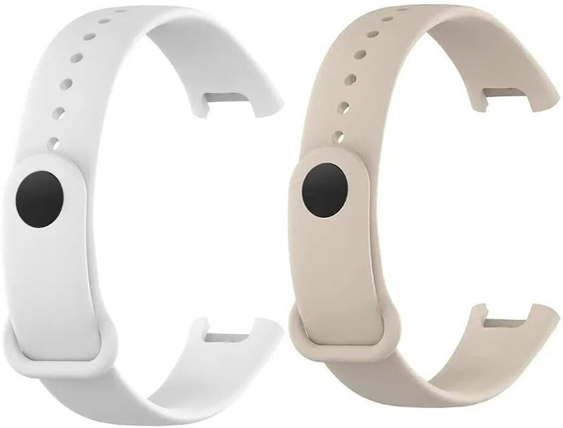 YDOXTON Soft Silicone Smartwatch Strap Compatible only for Redmi band pro Smart Band Strap(Black, Blue)
