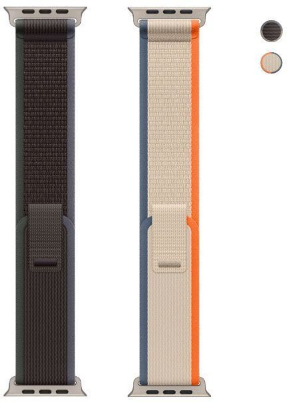 onefit Trail Loop Strap Nylon Watch Band for Apple Watch 42mm/44mm/45mm/49mm Smart Watch Strap(Mullti Color)