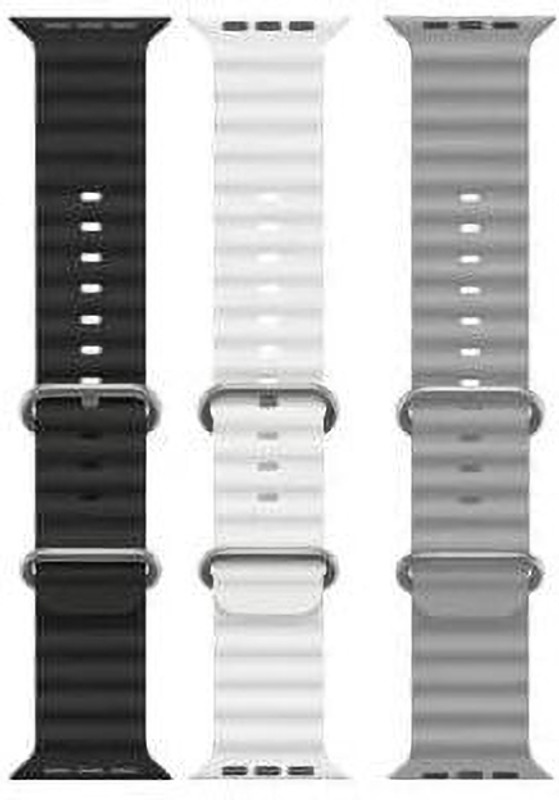 SwapME Nylon Straps Compatible with Fire-Boltt Dream/ fire-boltt oracle / Firebolt Ring/Ring Plus/Ring Pro/Visionary/Call/Gladiator Pro/Gladiator Plus/cyclone Smart Watch Strap(Black)