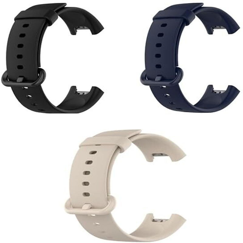 LNKART Watch 2 Lite & GPS Smart Watch Band Strap with Soft Silicone Classic Strap & Secure Buckle Smart Watch Strap(Blue)