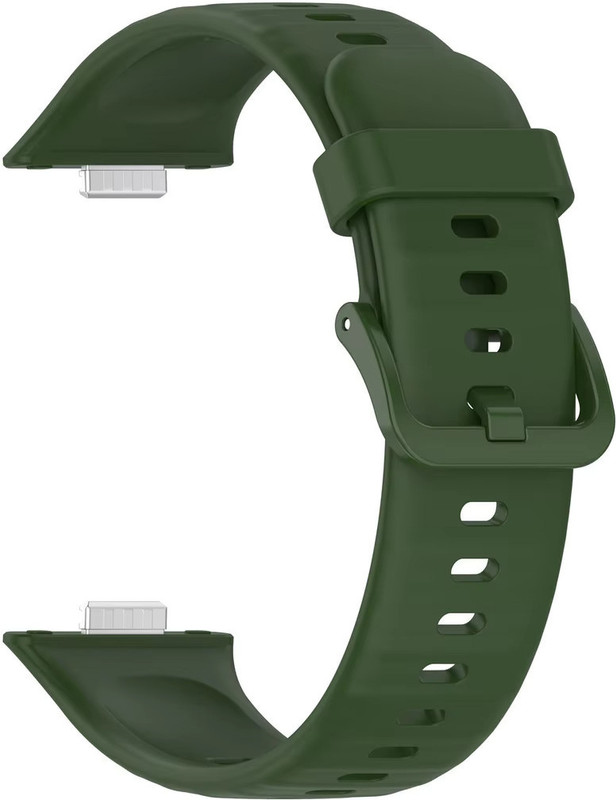 valente Silicone Watch Strap Compatible with Huawei Watch Fit 3 / 3 Pro / 4 / 4 Pro – Soft & Secure Replacement Band Smart Band Strap(Blue)