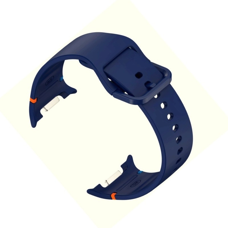 RUPELIK Color Buckle Galaxy Watch 8 40mm 44mm/Watch 8 Classic 46mm Smart Watch Strap(Grey)