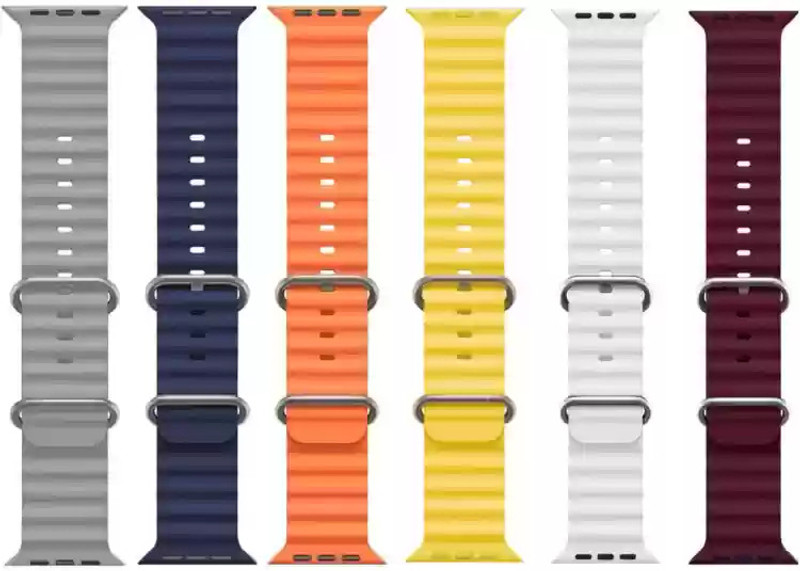 sk ultra Watch Straps 49mm, T800, Series 8/7/6 44mm, series 6/5 45mm, series 3//2/1 41mm, T800 smart wqatch straps Smart Watch Strap(Mullti Color)