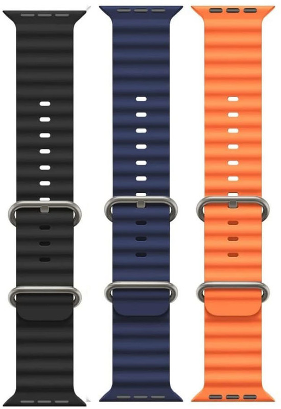 GLowcent Smart Loop Compatible Watch Band silicon Smart Watch strap Band G110 42 mm Silicone Watch Strap(Multicolor)