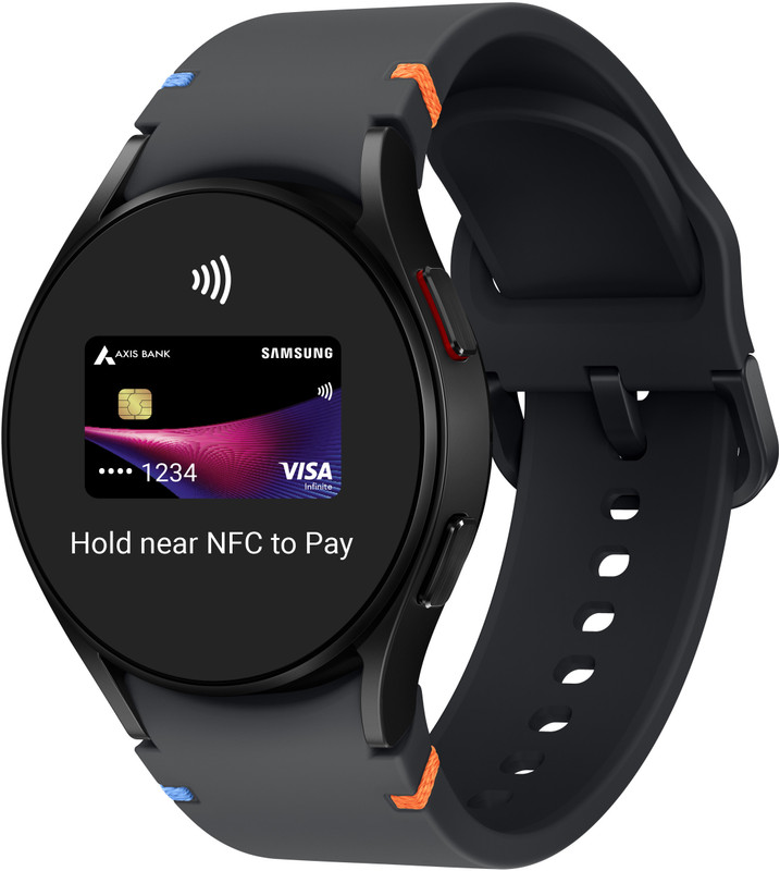 Samsung Galaxy Watch FE, 40mm BT, Sapphire Crystal Display, Sleep Coach, Fall Detection(Silver Strap, Small)