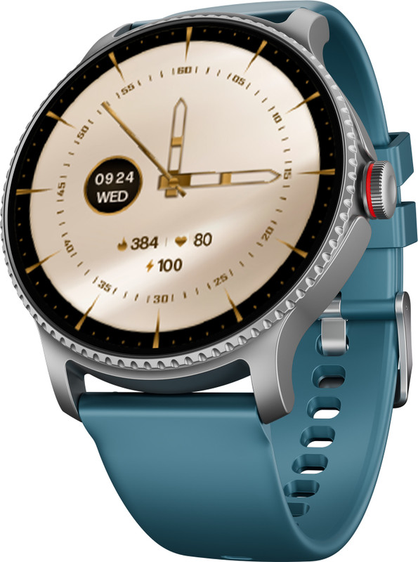 boAt Lunar Discovery w/ Turn by Turn Navigation, 3.53 cm HD Display & BT Calling Smartwatch(Active Black Strap, Free Size)