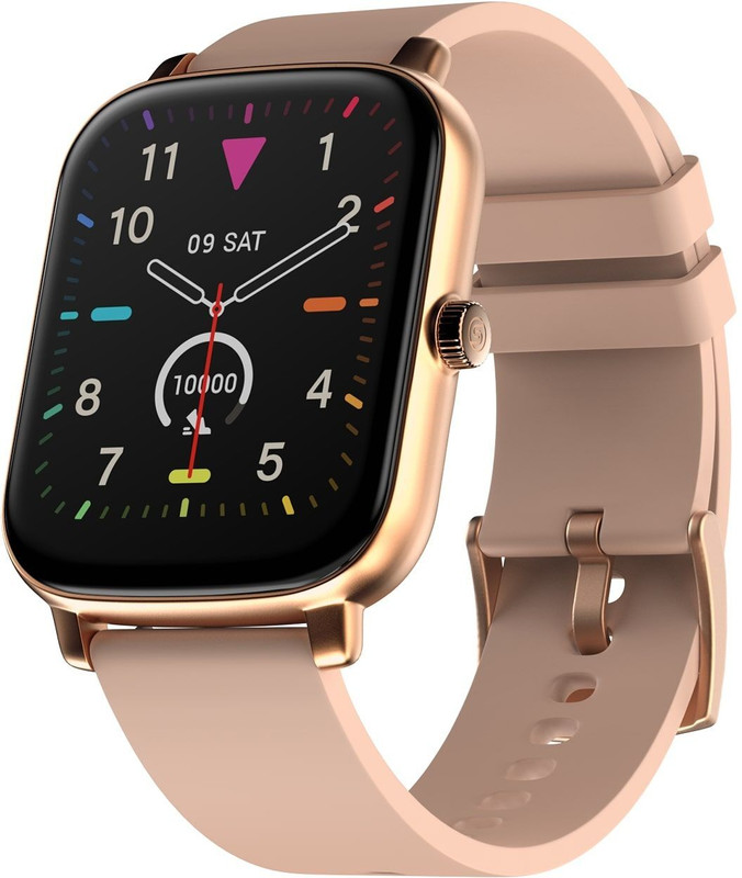 Noise Icon Buzz 1.69" Display with Bluetooth Calling, Women's Edition, Voice Assistant Smartwatch(Rose Pink Strap, Regular)