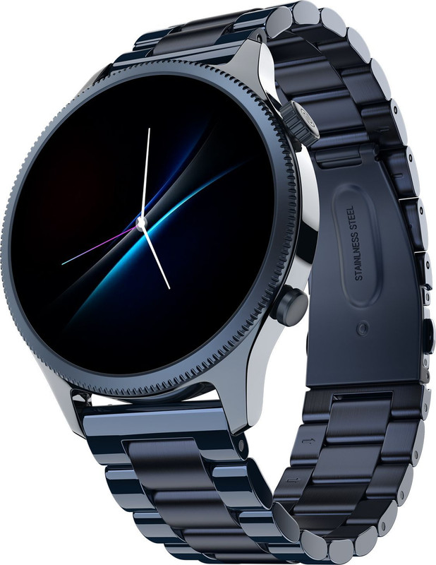 Noise Evolve 4 1.46 AMOLED Always On Display with Premium Design & Bluetooth Calling Smartwatch(Electric Blue Strap, Regular)