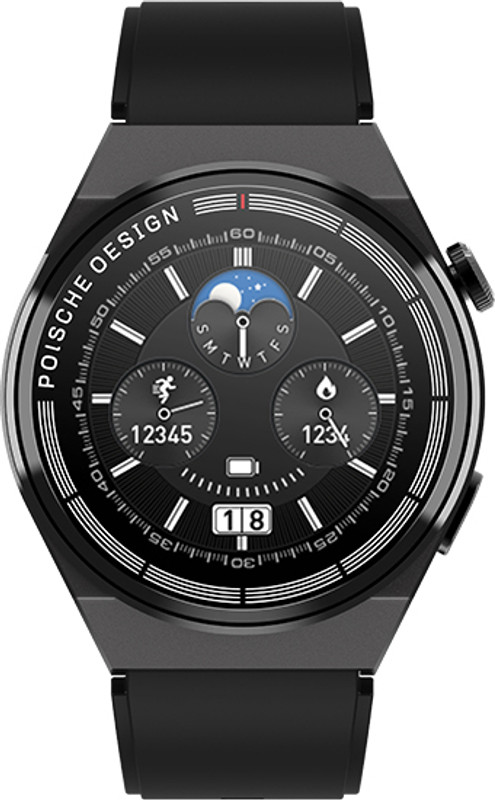 French Connection FCSW05-2 ( Beam ) Smartwatch(Black Strap, Free Size)
