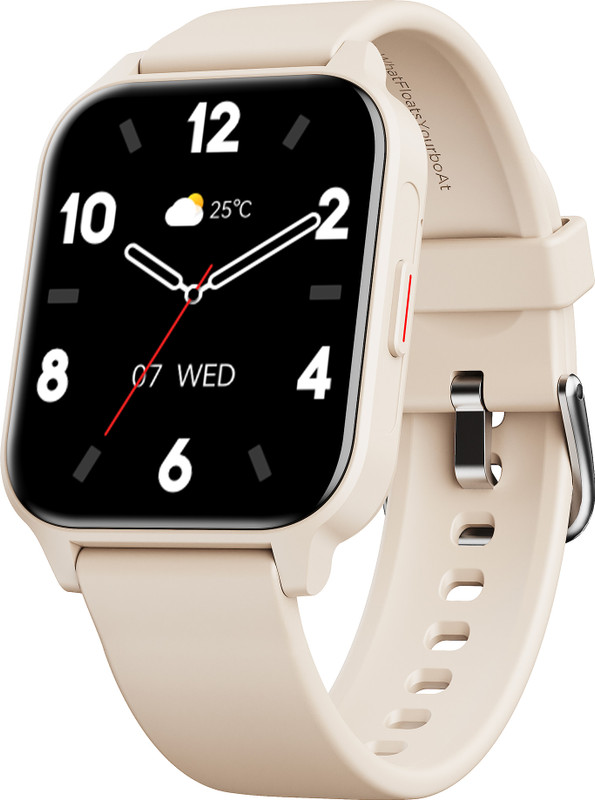 boAt Wave Call 2 Plus with 1.96’’(4.97cm), BT Calling, Bilingual Support, IP68 Smartwatch(Active Black Strap, Free Size)