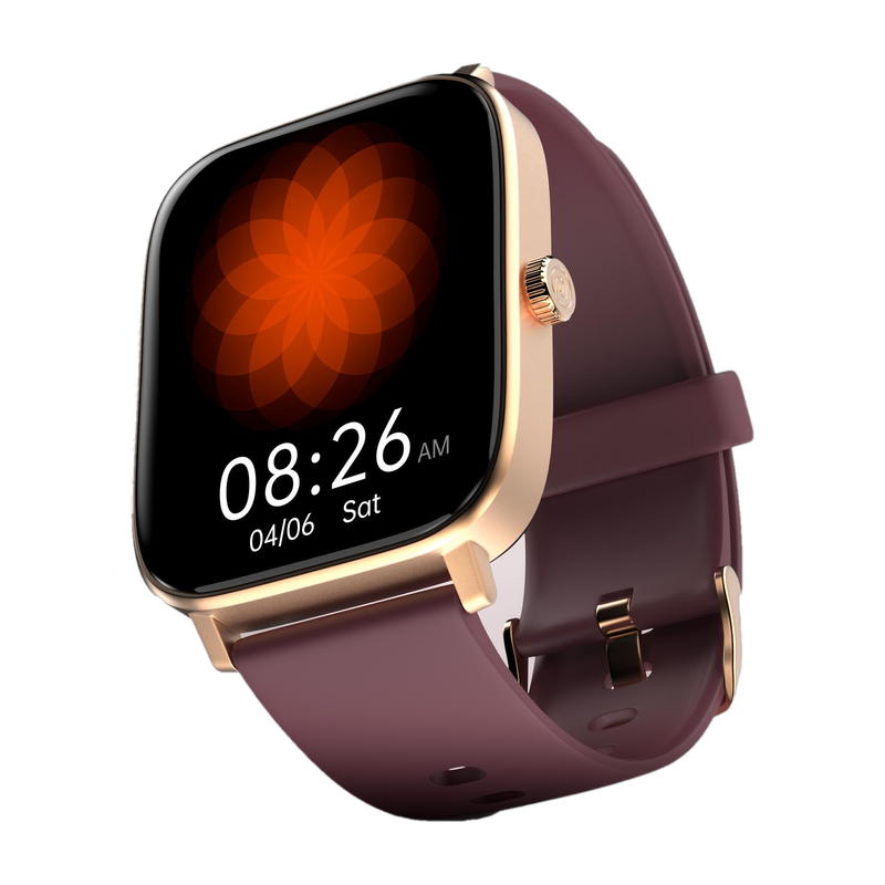 Noise Colorfit Icon 2 1.8'' Display with Bluetooth Calling, AI Voice Assistant Smartwatch(Deep Wine Strap, Regular)