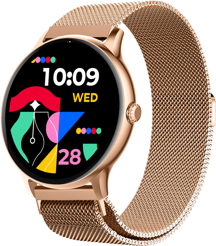 Fire-Boltt Ninja Talk 35.3mm (1.39) Round Bluetooth Calling Metal Body,120 Sports Modes Smartwatch(Grey Strap, 1.39")