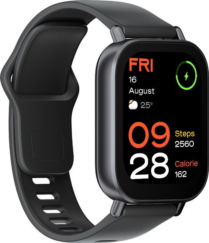 Mi Active 5 BT Calling with 3 mic ENC,2″HD Screen,HyperOS connectivity,Metal body Smartwatch