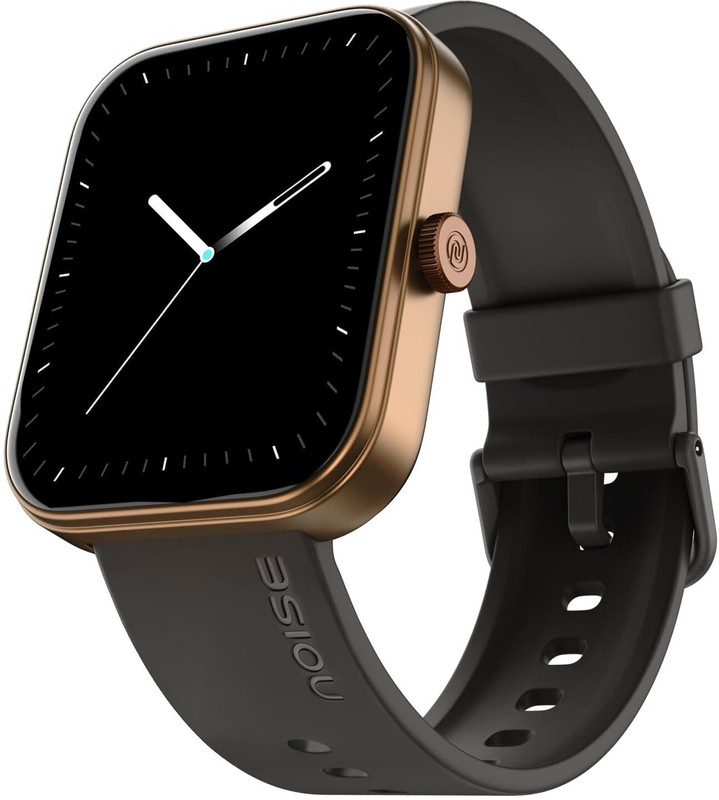Noise Pulse 3 1.96'' Display, BT Calling, 100 Sports Modes, 150+ Watchfaces Smartwatch(Midnight Black Strap, Regular)