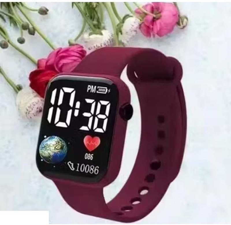 OMNBV Kids Smart Watch Digital LED Waterproof Sport Watch