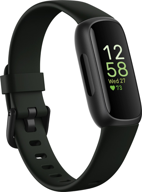 FITBIT Inspire 3 Health & Fitness Tracker (Midnight Zen / Black) Smartwatch(Midnight Zen Strap, S&L)