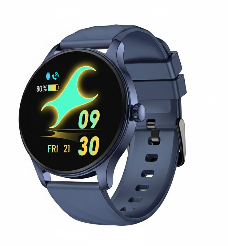 Fastrack Jupiter R1 Smartwatch(Blue Strap, Free Size)