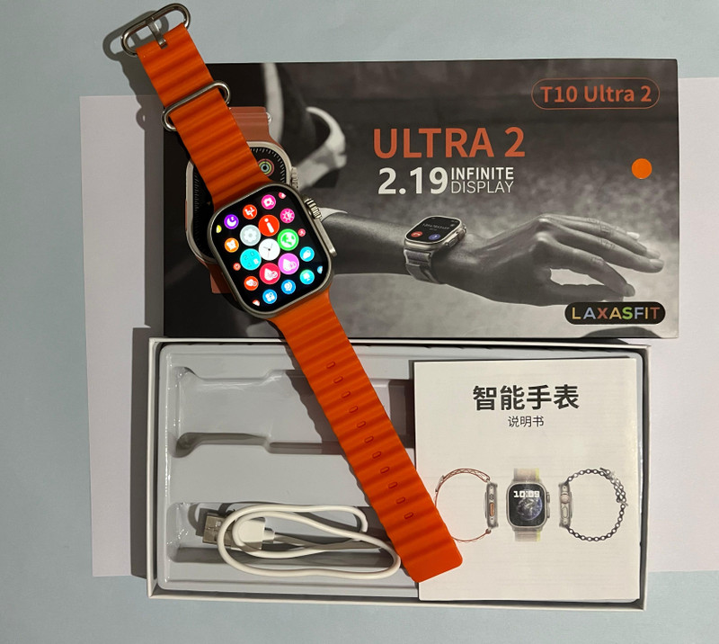 AuraTech T10 ultra2 T10 Ultra2 smartwatch with calling Hybrid Smartwatch Watch - For Men & Women