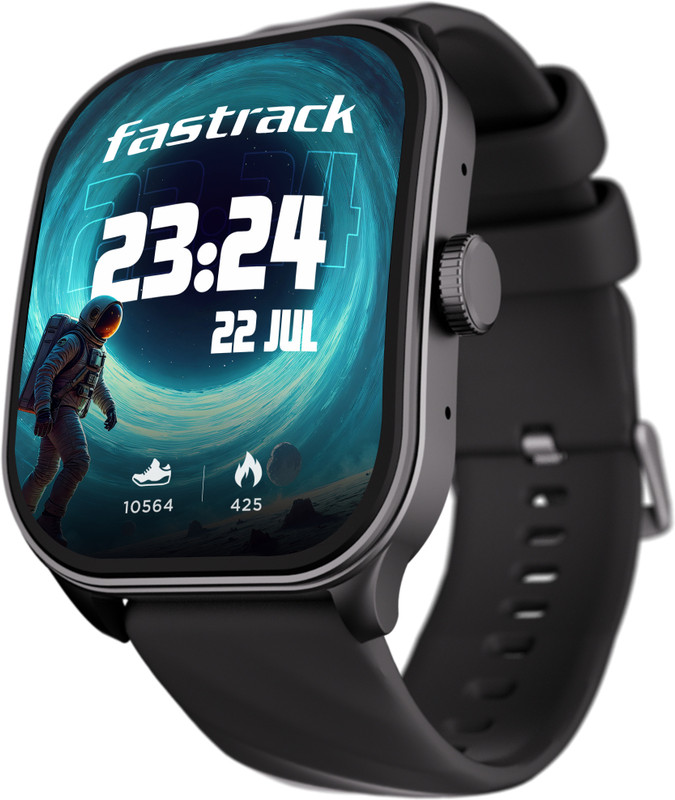 Fastrack Fastrack Revoltt FS1 Pro Smartwatch(Black Strap, Free Size)