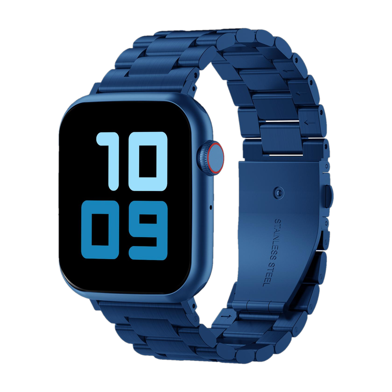 Fire-Boltt Rise Steel Ultra 48.5mm (1.91) Display, BT Call, Voice Assistant, 100+ Sports Smartwatch(Blue-S Strap, Free Size)