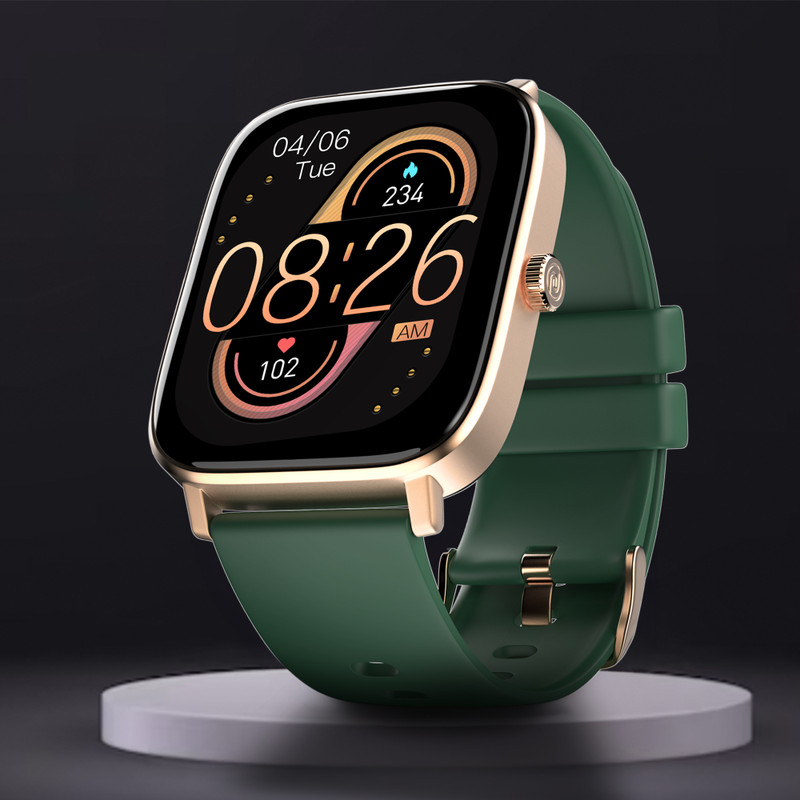 Noise Colorfit Icon 2 1.8'' Display with Bluetooth Calling, AI Voice Assistant Smartwatch(Forest Green Strap, Regular)