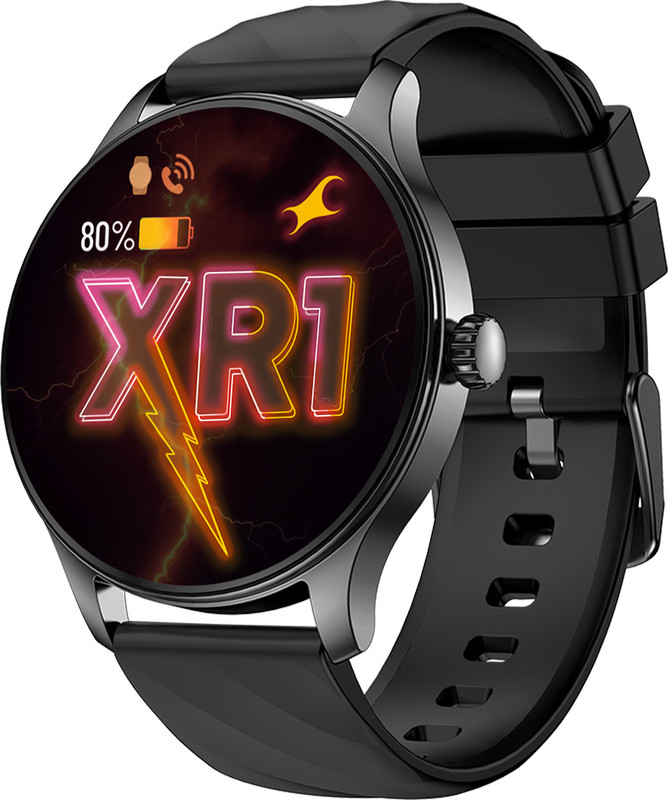 Fastrack XR1-1.38|BT Calling|Fast Charge|100+ Sports Mode|IP68|Calculator|Fashion Smartwatch(Black Strap, Free Size) - 57% off at DetectaDeal