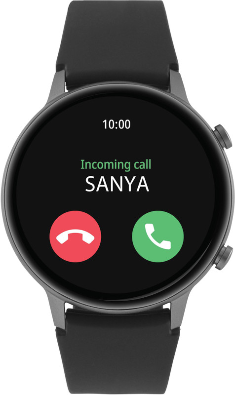 Fastrack Reflex Play+ 1.3 AMOLED Display|BT Calling|25+ Sports Modes|Smartwatch Smartwatch