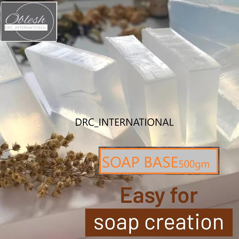 OBLESH A48Soap Base Bar For Soap Making Melt & Pour Glycerine Soap Base(500 g)