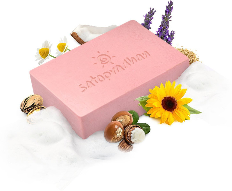 satopradhan Moisturising Baby Soap for Sensitive Skin, Handmade with Shea Butter(120 g)