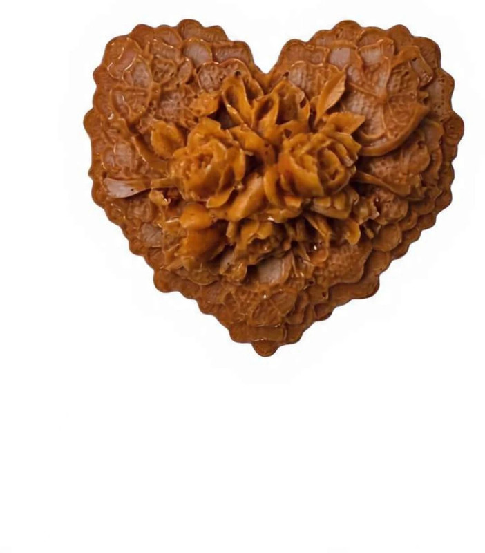 AC DESIGN Baby Soap Organic & Homemade|Soft & Safe for Baby Skin Big Heart Brown(80 g)