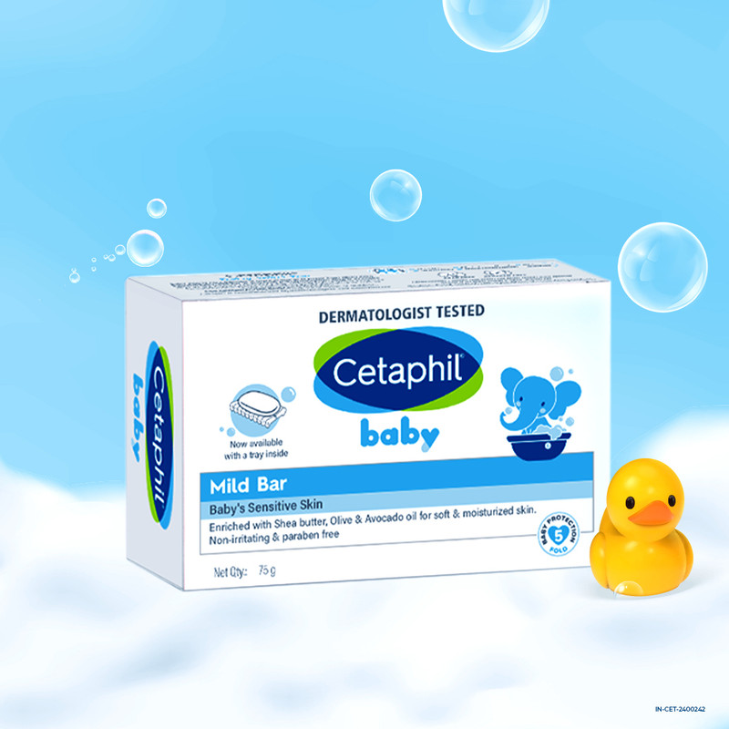 Cetaphil Baby Mild Bar - (75gm)(75 g)