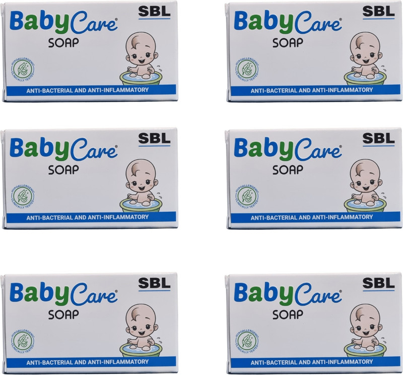 SBL BABY CARE SOAP(6 x 75 g)