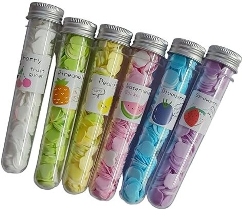 Eclet [Pack of 6] Portable Tube Paper Soap | Fragrant & Compact Hand Hygiene(499 g)