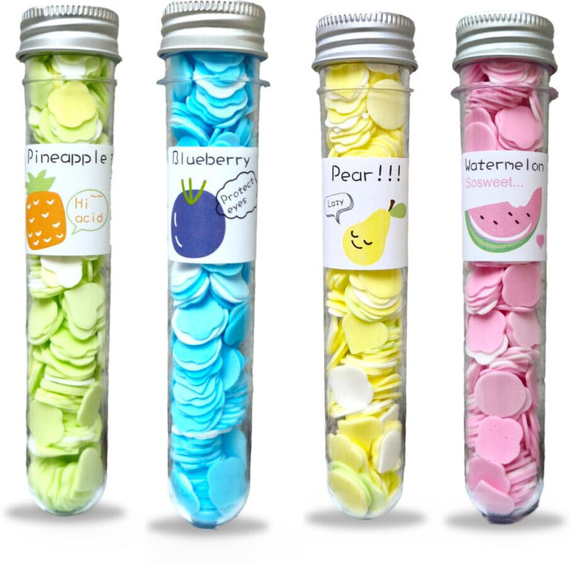 Cursive Hand Wash Paper Soap Strips For Women-Men & Kids, Travel Accessories Soap Sheet(4 x 20.25 g)