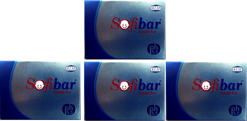 KLM LABORATORIES SYNDETBAR PH 5.5 (PACK OF 4*75GM)(4 x 75 g)