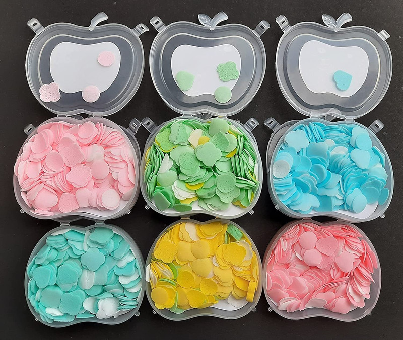 B inik Paper Soap in shape Plastic Box For Travel (Pack of 4)(4 x 10 g)