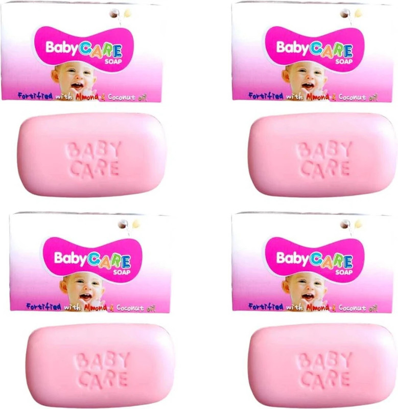 ZEE DRUGS Baby care shop fortified with almond and coconut oil(4 x 75 g)