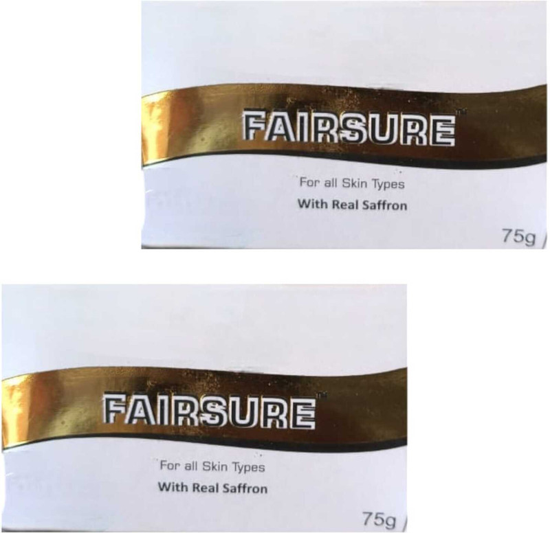 lamiglow F+IRSURE VITAMIN C SOAP FOR BEAUTY & BRIGHT SKIN PACK OF(2 x 75 g)