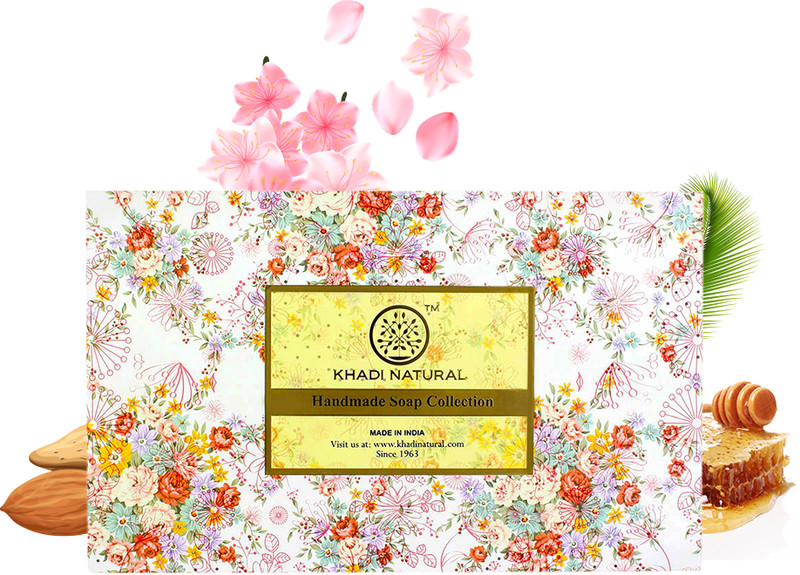 KHADI NATURAL Handmade Soap Collection Set of 12 Pcs(300 g)