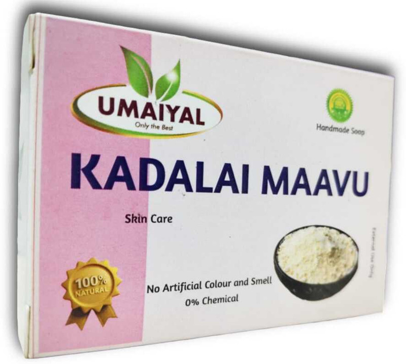 Umaiyal Kadalai Maavu Soap (Gram Flour)(3 x 100 g)