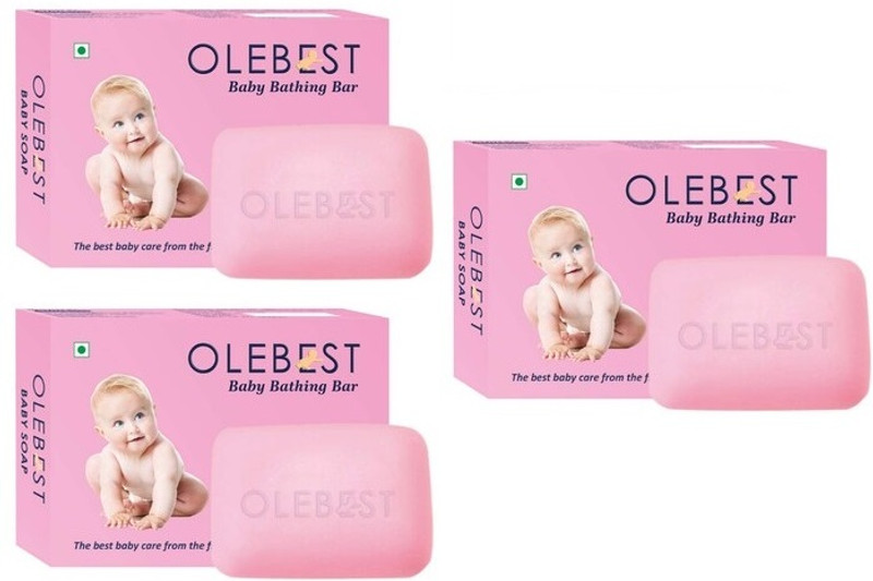 OLEBEST BABY Bathing Bar 3*75(3 x 75 g)