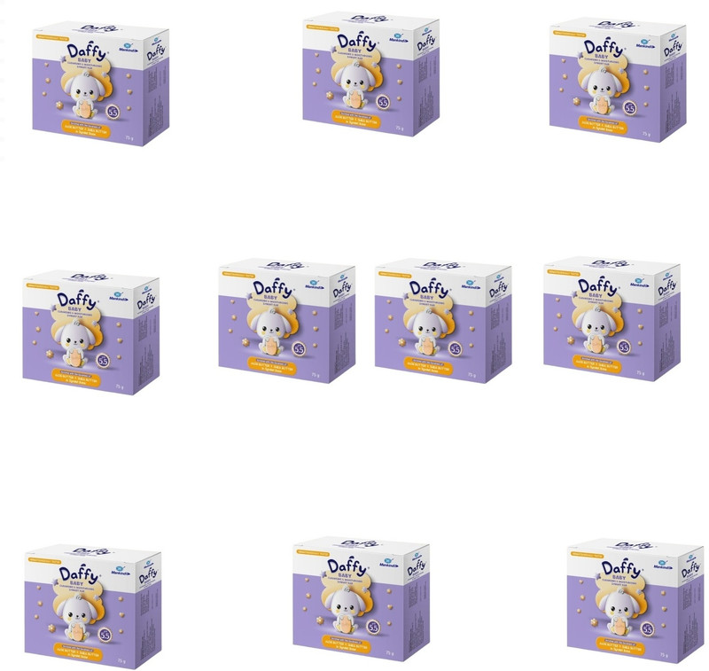 Daffy mosturizing Baby Soap ,75g(10 x 75 g)