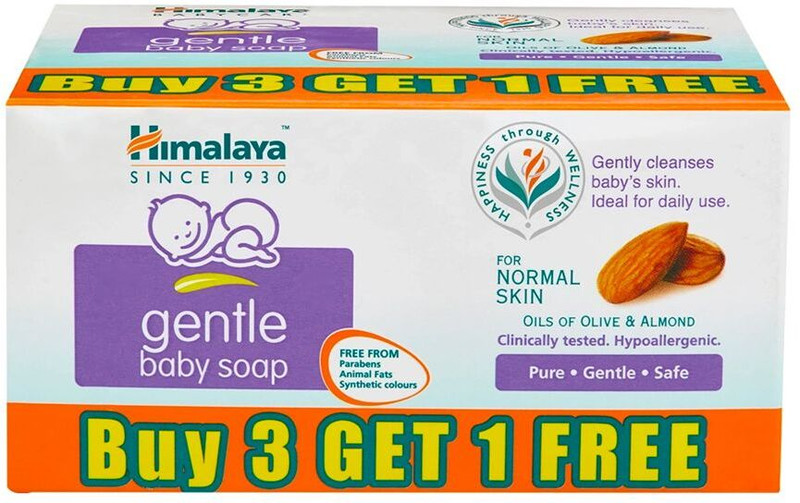 HIMALAYA Gentle Baby Soap(3 x 100 g)