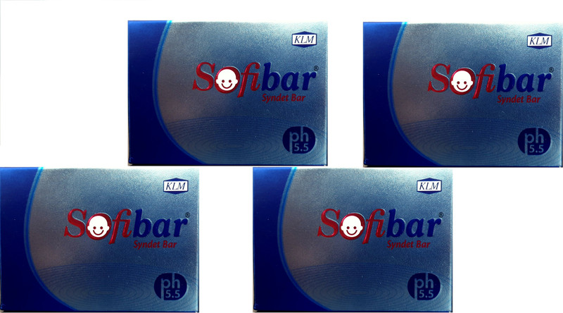 KLM LABORATORIES Syndet bar soap for baby (4 x 75 g)(4 x 75 g)