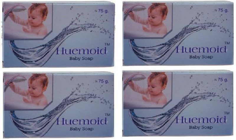 Huemoid HuemoidBabyMoisturisingSoap-Packof4(4 x 18.75 g)