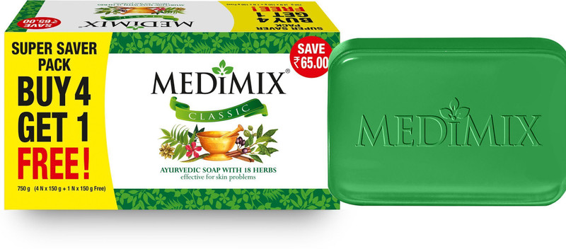 MEDIMIX Ayurvedic Soap(5 x 150 g)